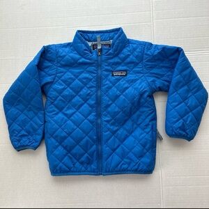 Patagonia Royal Blue Lightweight Quilted Jacket Size 3T NWOT
